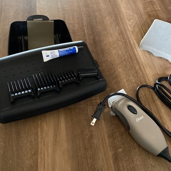 Oster electric blade pet shears clippers w 4 guards complete set dogs cats trim - Picture 8 of 8